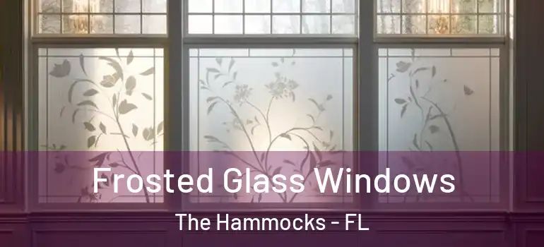  Frosted Glass Windows The Hammocks - FL
