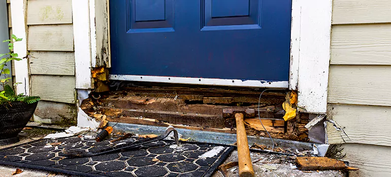 Broken Door Jamb Repair in The Hammocks, FL