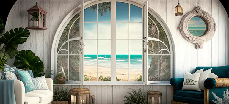 Interior Half-round Windows in The Hammocks, FL