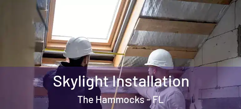  Skylight Installation The Hammocks - FL