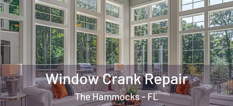  Window Crank Repair The Hammocks - FL